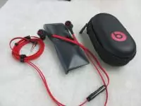 ecouteur monster beats 2019U by dr dre tour control talk noir rouge